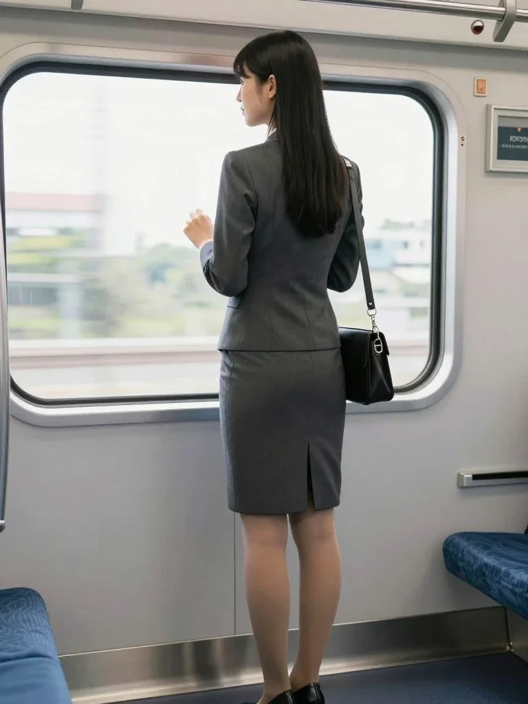 電車内のOL
