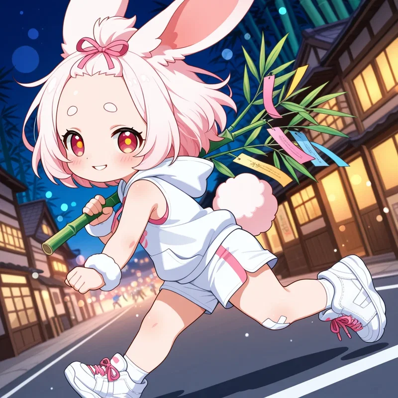 明日は七夕、、、忘れてました。