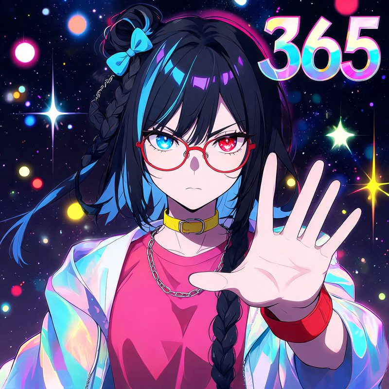 365投稿達成💙♥️✨