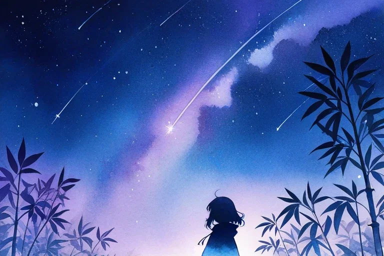 七夕の流れ星