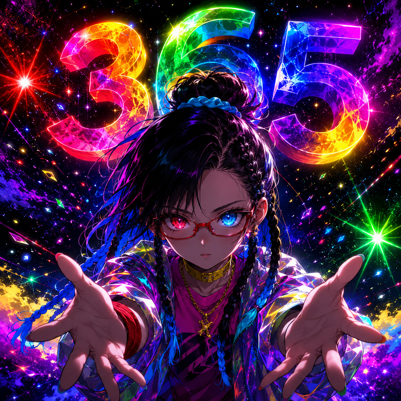 365投稿達成💙♥️✨2