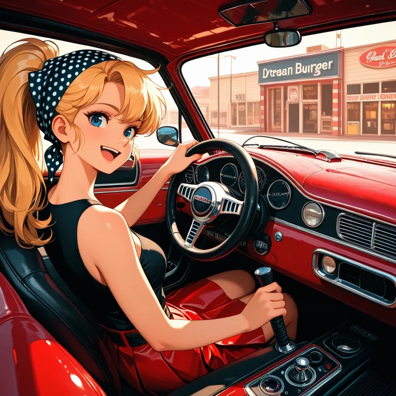 1950年代ののアメリカンガール