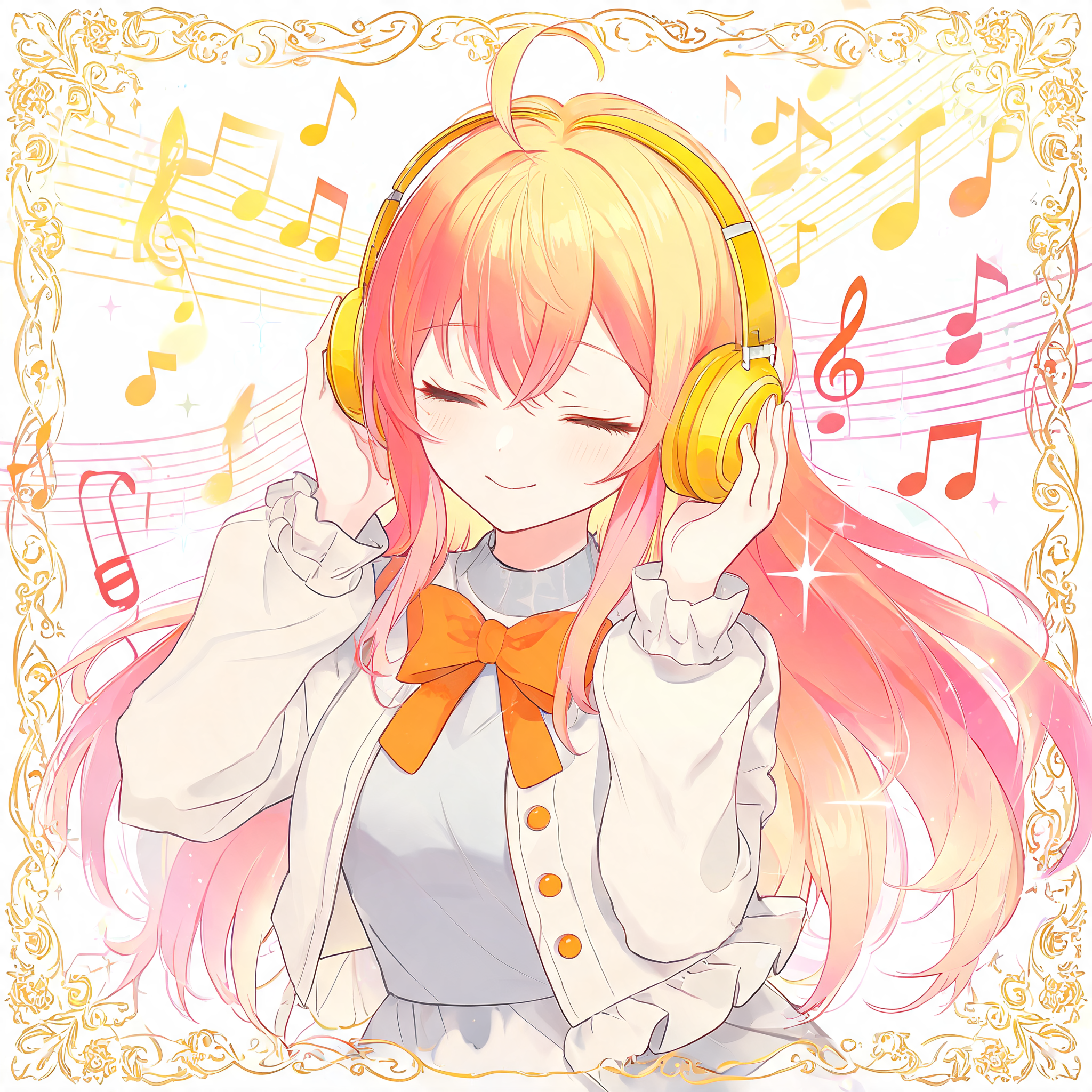 再来のヘッドホン少女