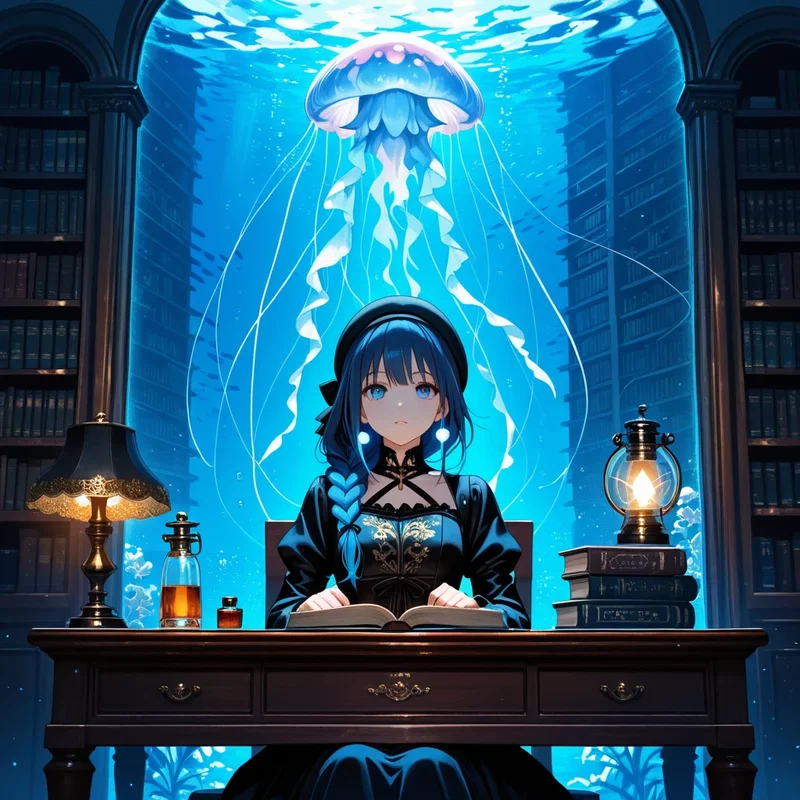 海底図書館の司書
