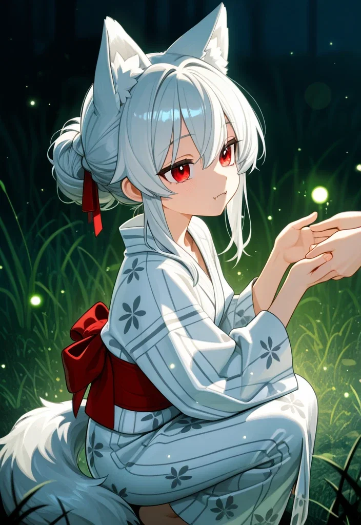 夏の風物詩(ホタル)2