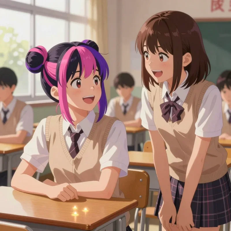 Neta Luminaちゃん、学校生活を満喫するの巻