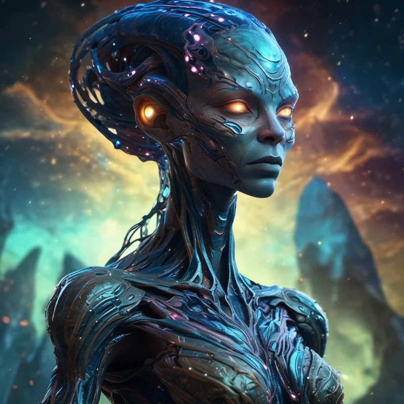 Femme Alien Humanoïde