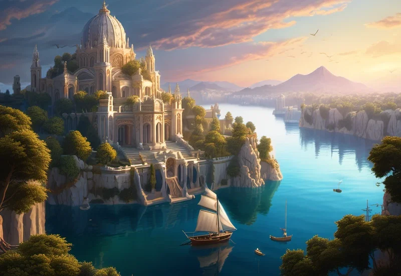 Cité Mythique de l'Atlantide