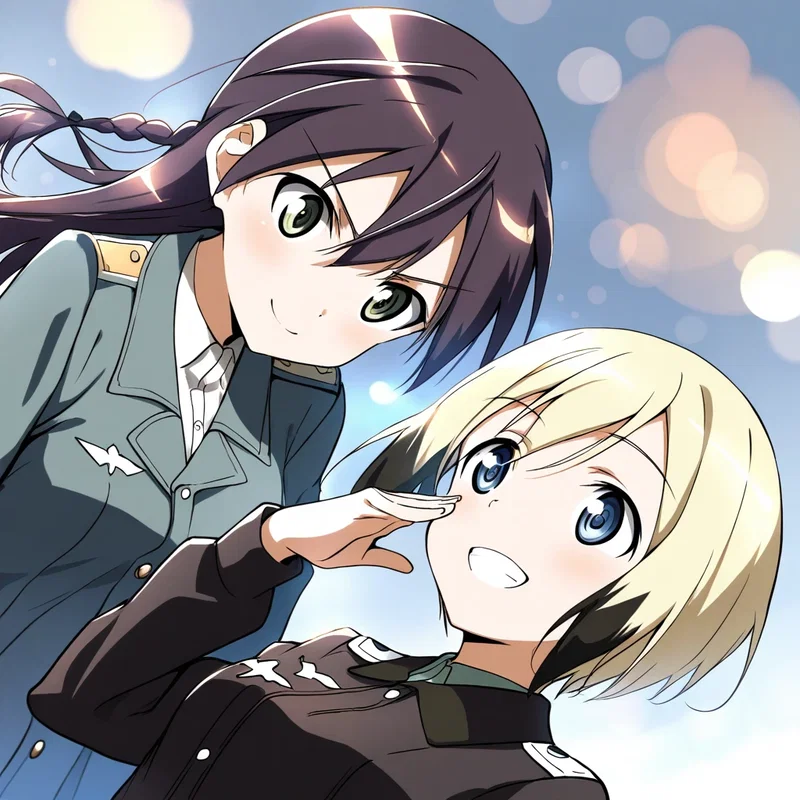 Barkhorn and Hartmann