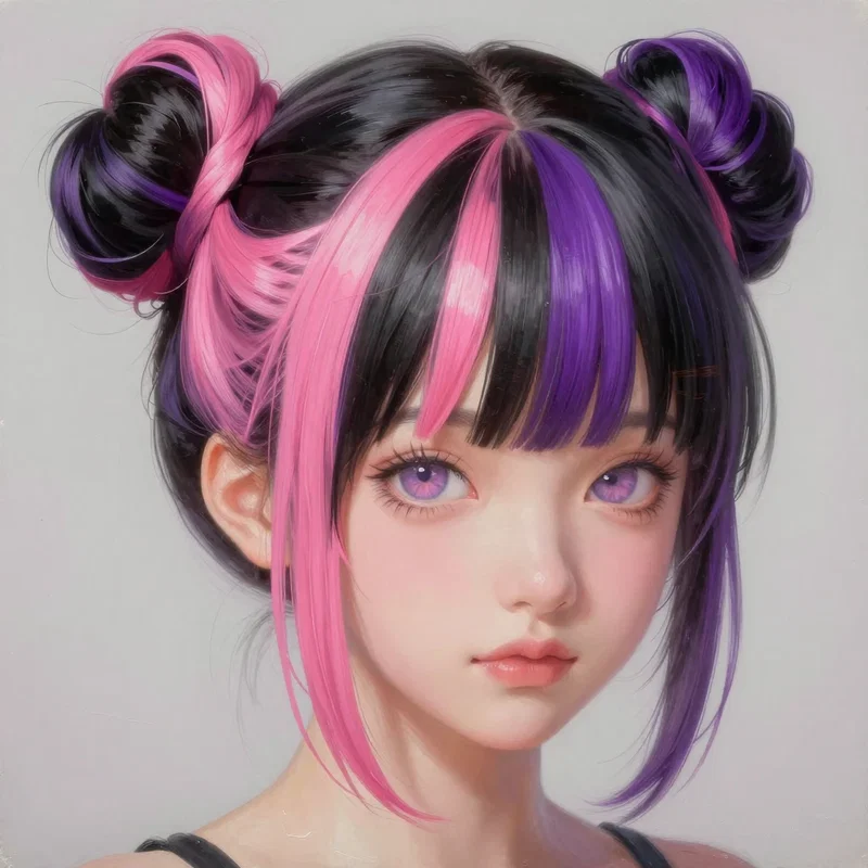 Neta Luminaを生成しようとして出来た女の子