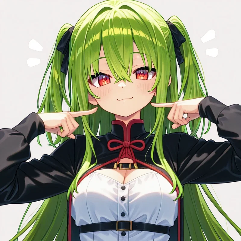 AIがバグっている状態で生成できた女の子