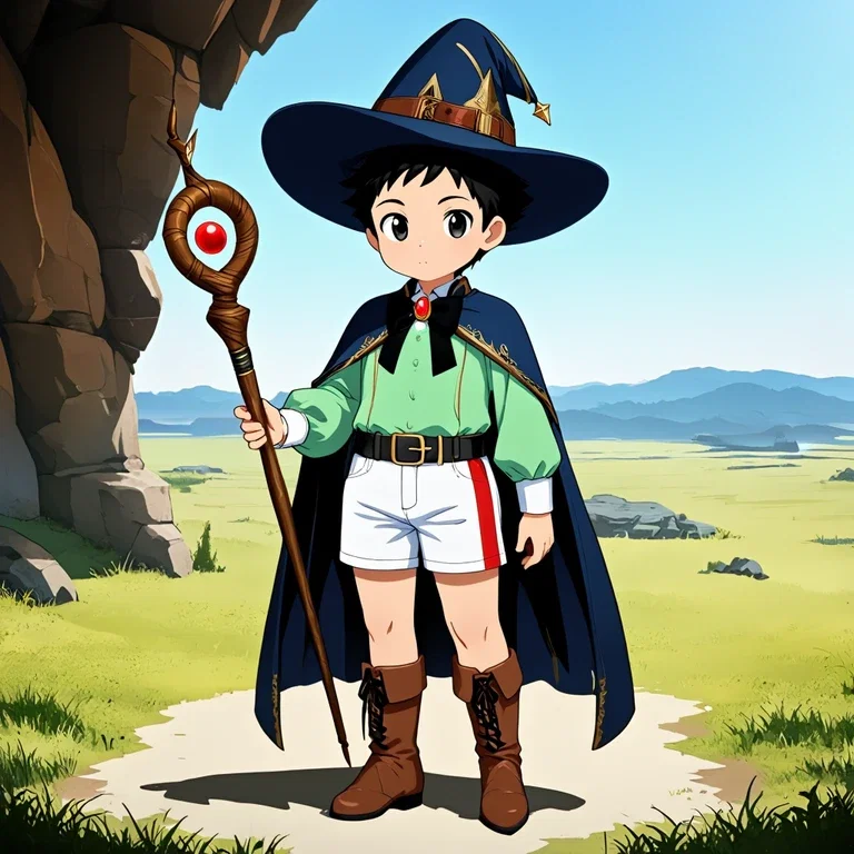 真面目な魔法使いくん