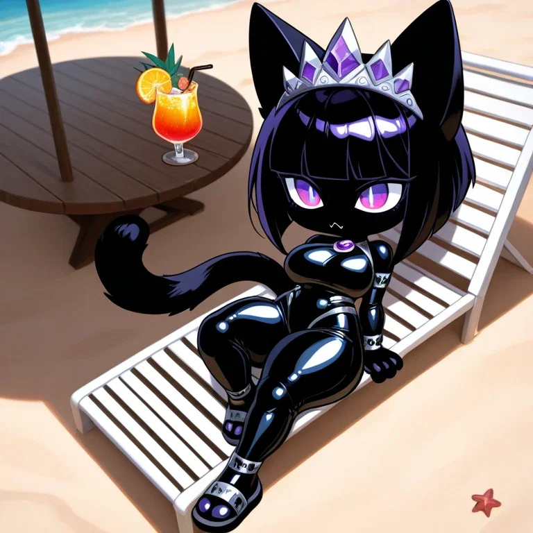 黒猫王女(エジプト風)