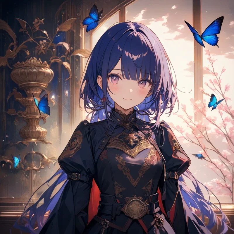 蝶の少女