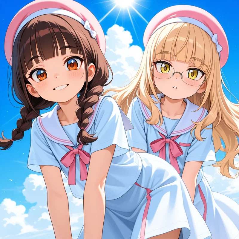 ペリーヌさんとピンクちゃん
