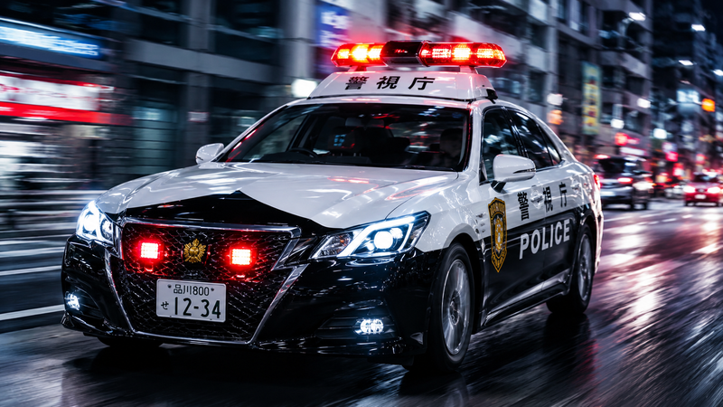 警察車両