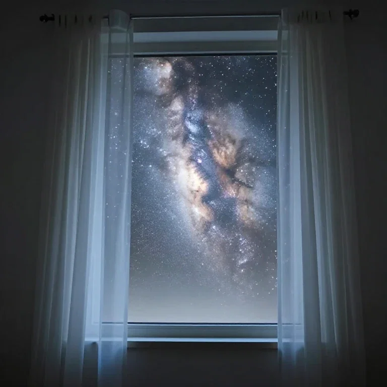 明るい星空