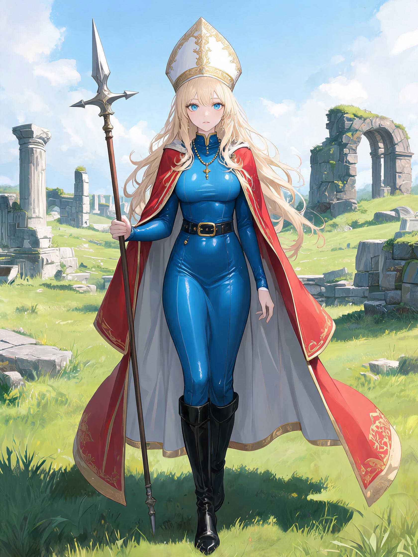 美しき金髪の聖女