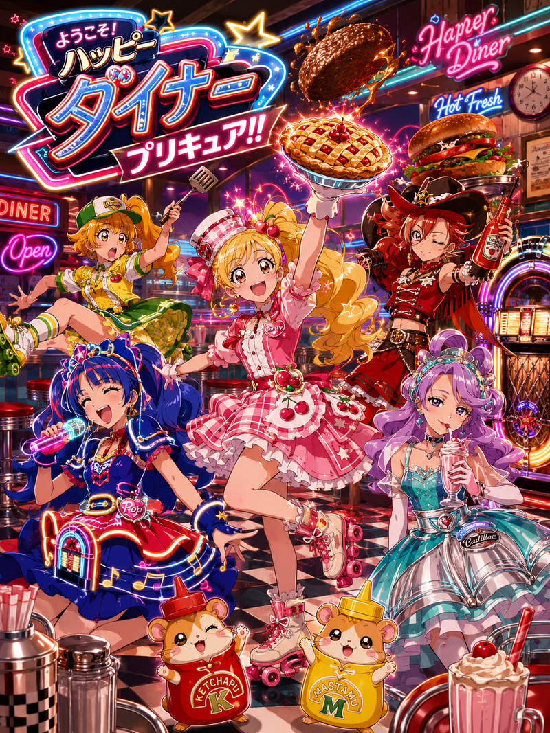 噓番組「ようこそ！ハッピーダイナープリキュア!!」