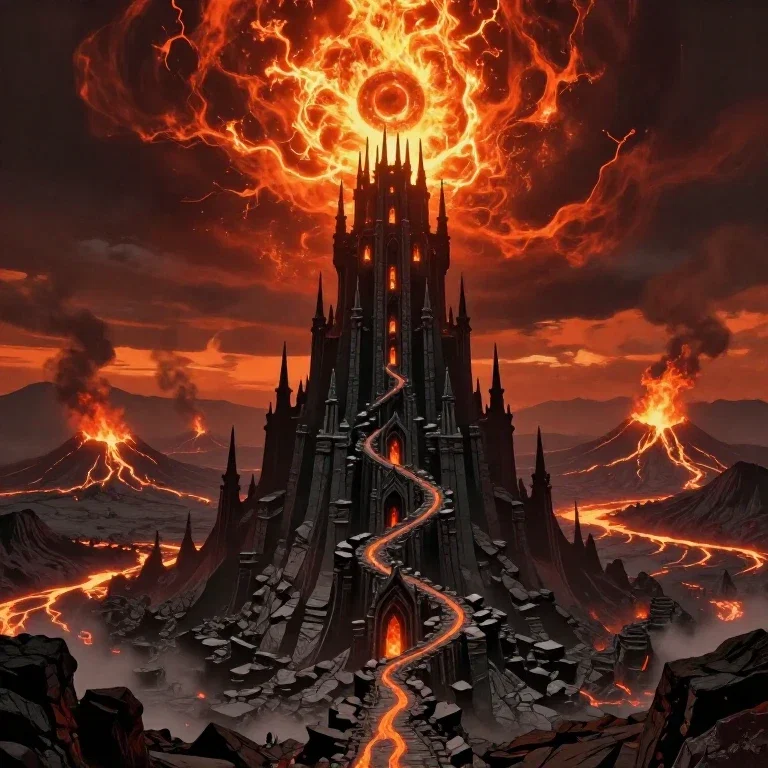 Fire Dragon God's castle