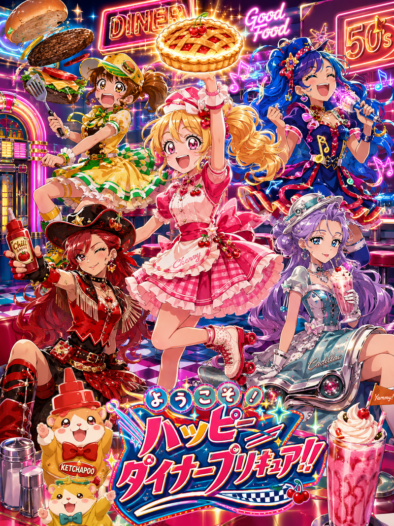噓番組「ようこそ！ハッピーダイナープリキュア!!」