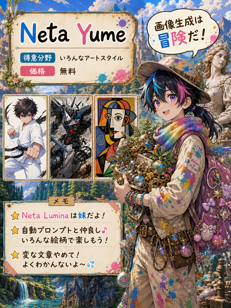Neta Yumeのプロフィール