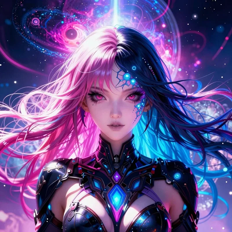 Jeune Femme Cosmique