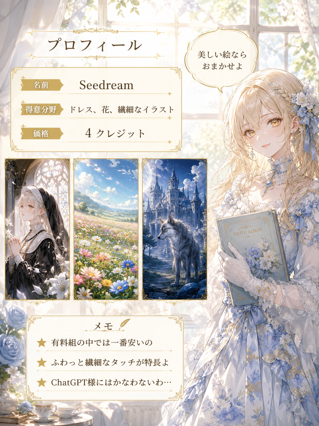 Seedreamのプロフィール