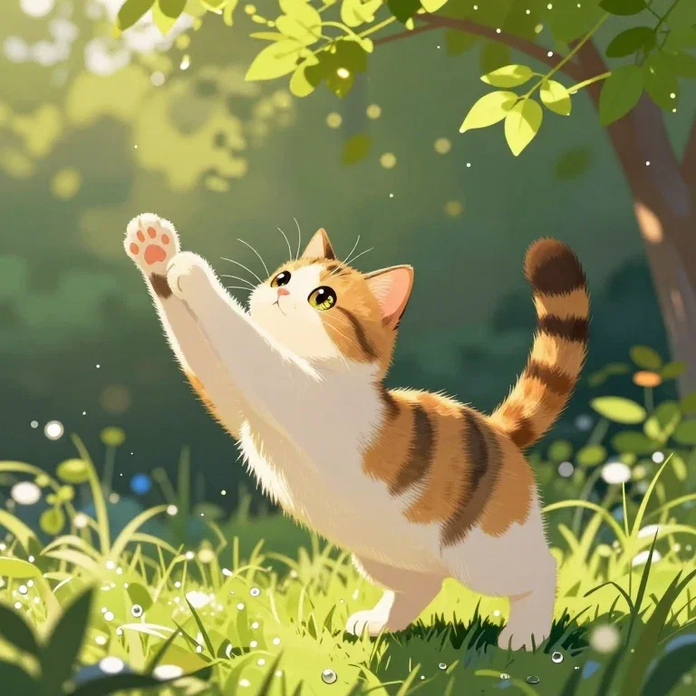 (自動)猫のラジオ体操