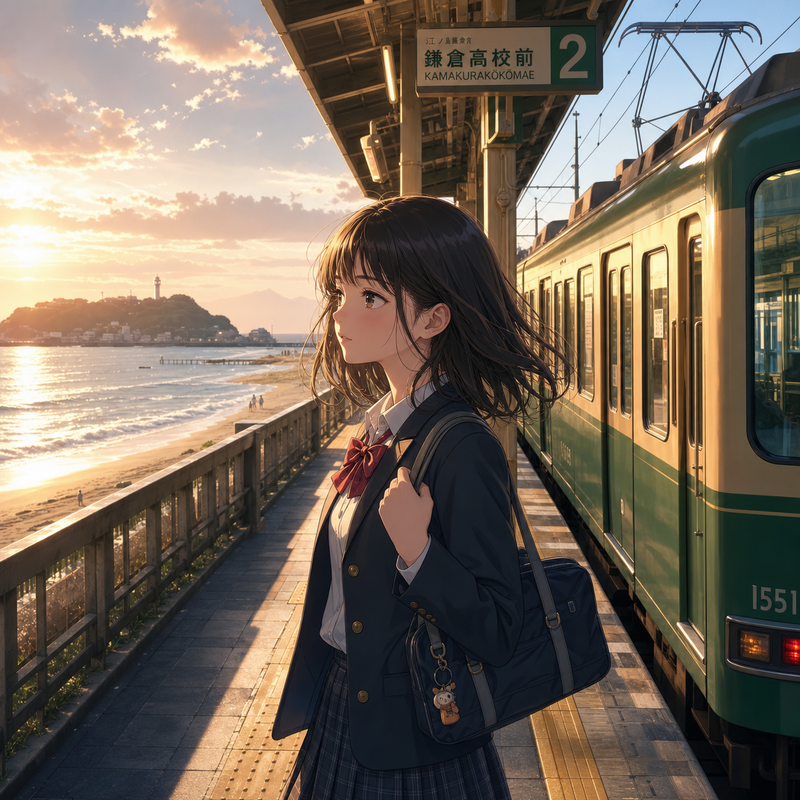 湘南の女子高生