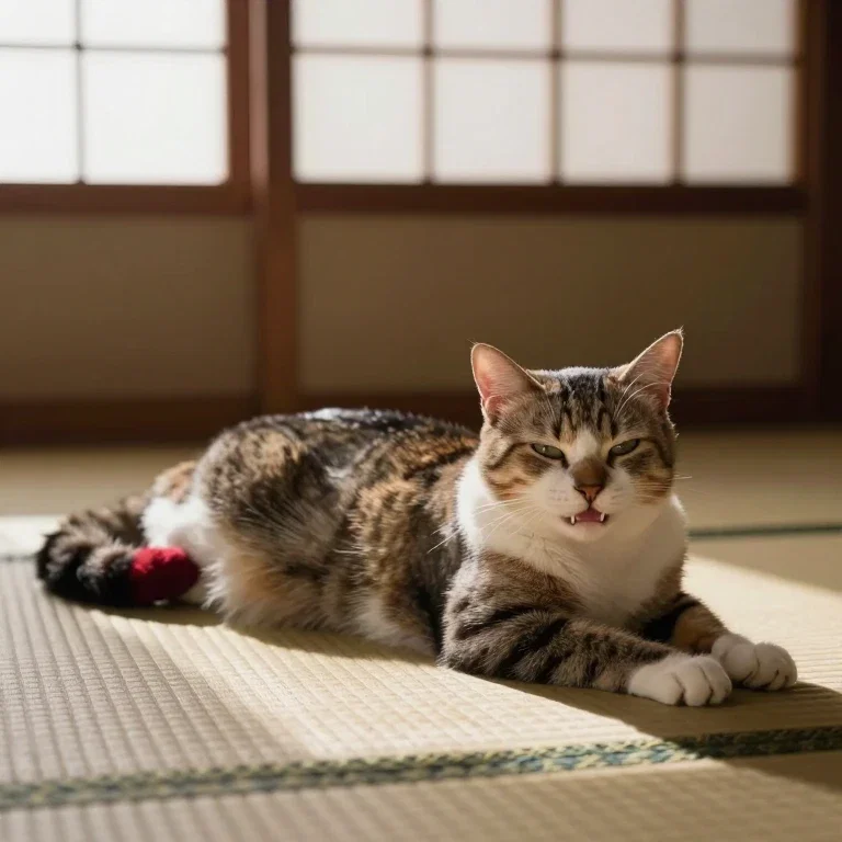 (自動)猫のなかだるみ