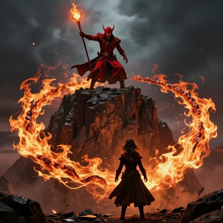 le Magicien Rouge