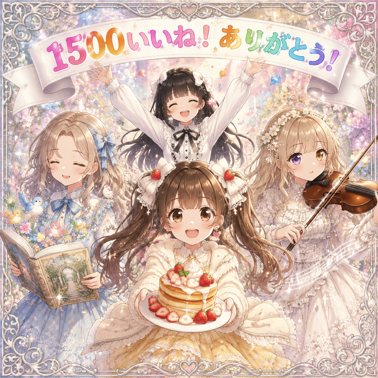 1500いいね!ありがとう!