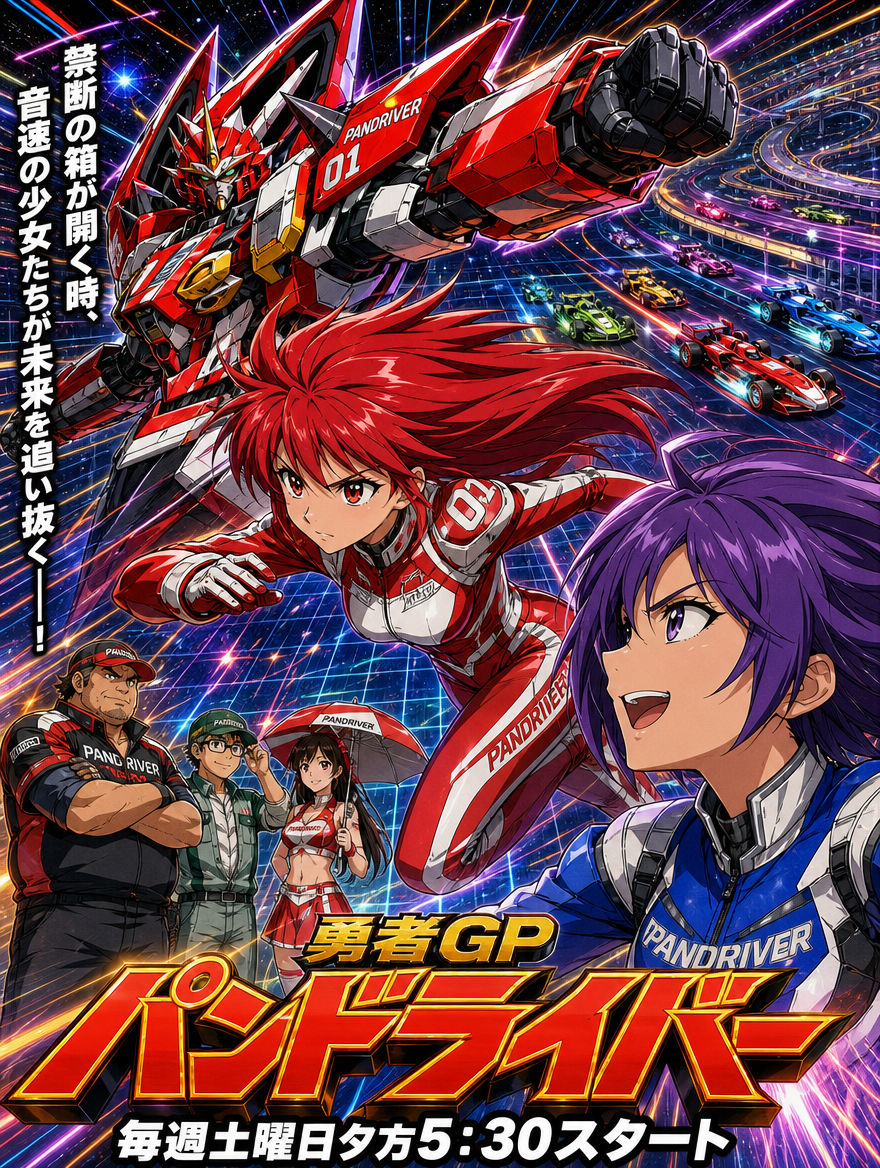 噓番組「勇者GP(グランプリ)パンドライバー」