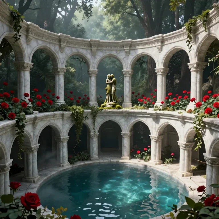 ancient elven ruin complex