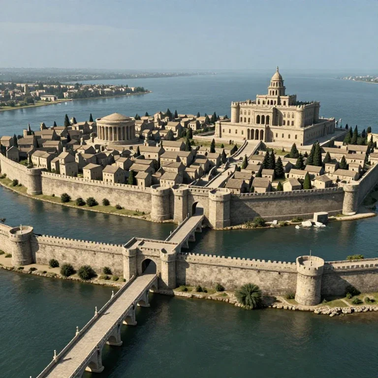 fortified island