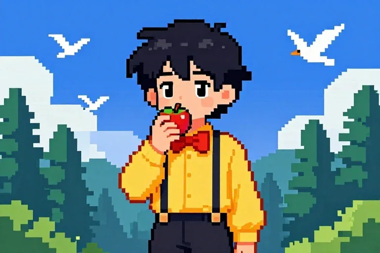 ピクセルアートあくる