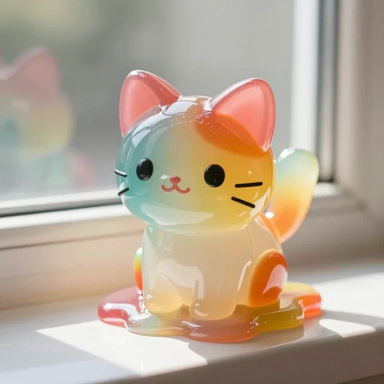 アメ細工の仔猫
