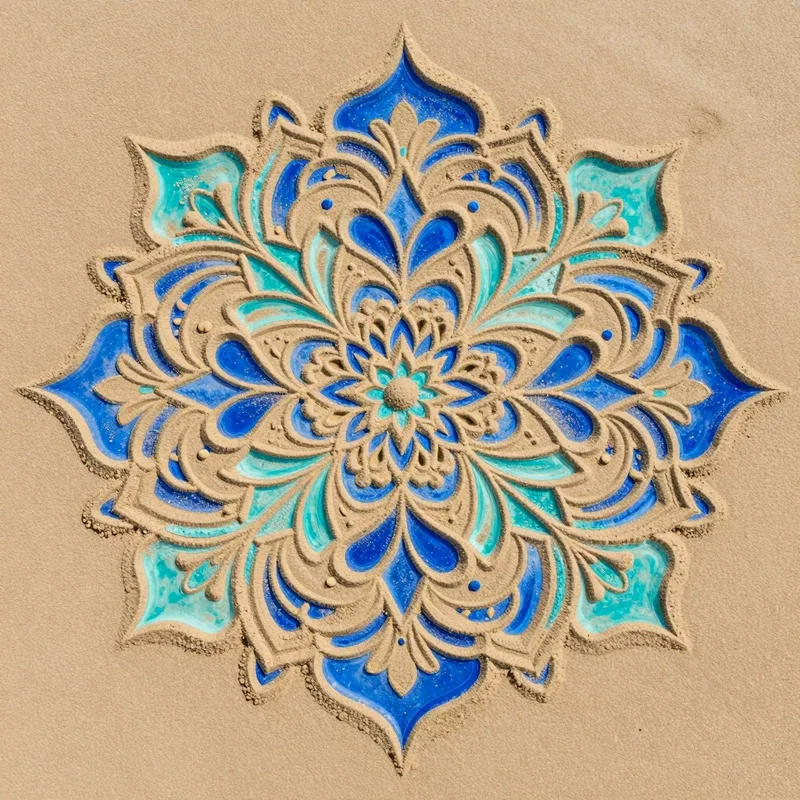Mandala de Sable