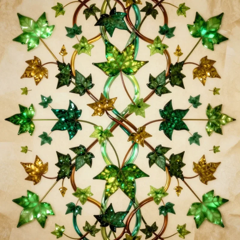 Tableau de Lierres Enchevêtrés