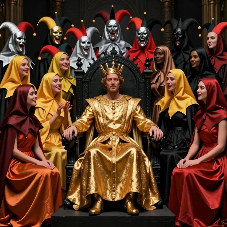 The king and his properties
