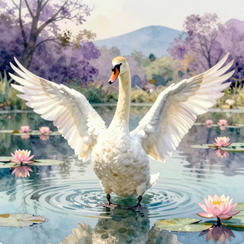 Cygne Majestueux