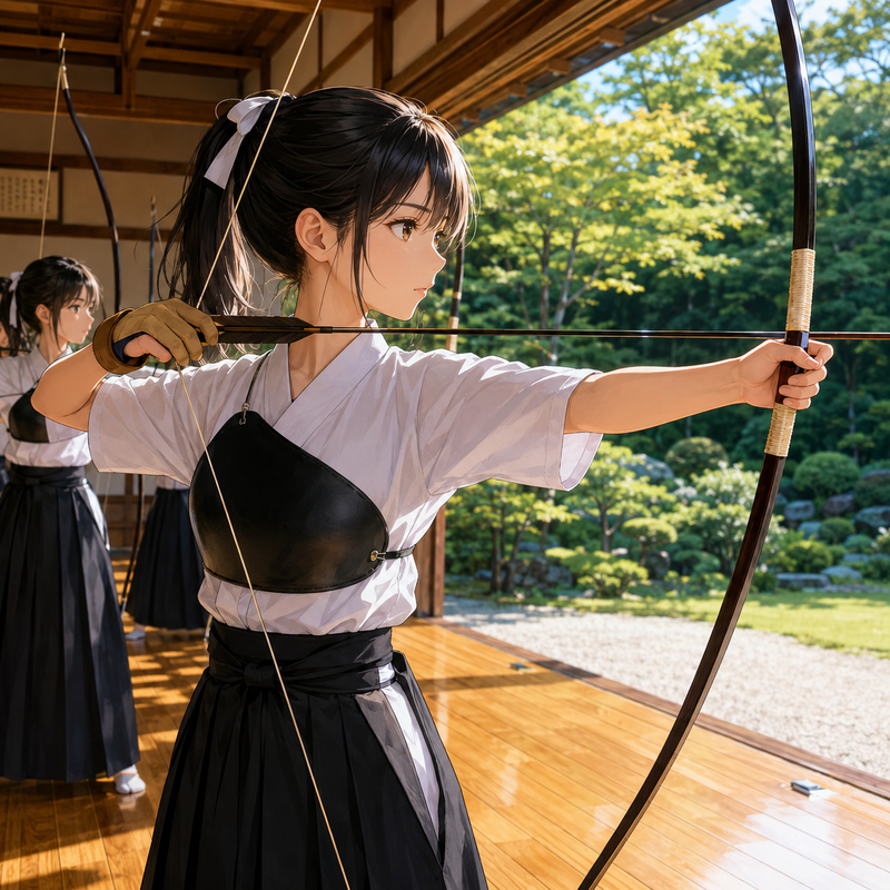 弓道部の女の子２