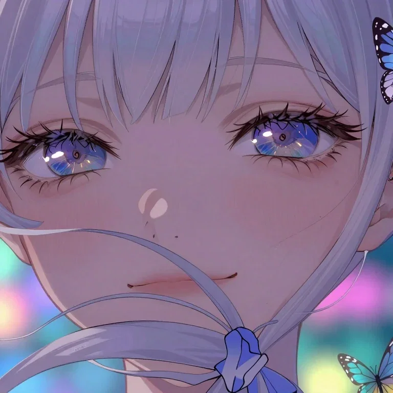 蝶の笑み