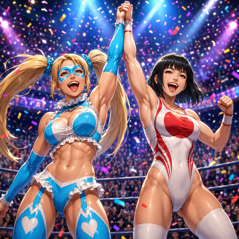 レインボー・ミカと大和ナデシコ