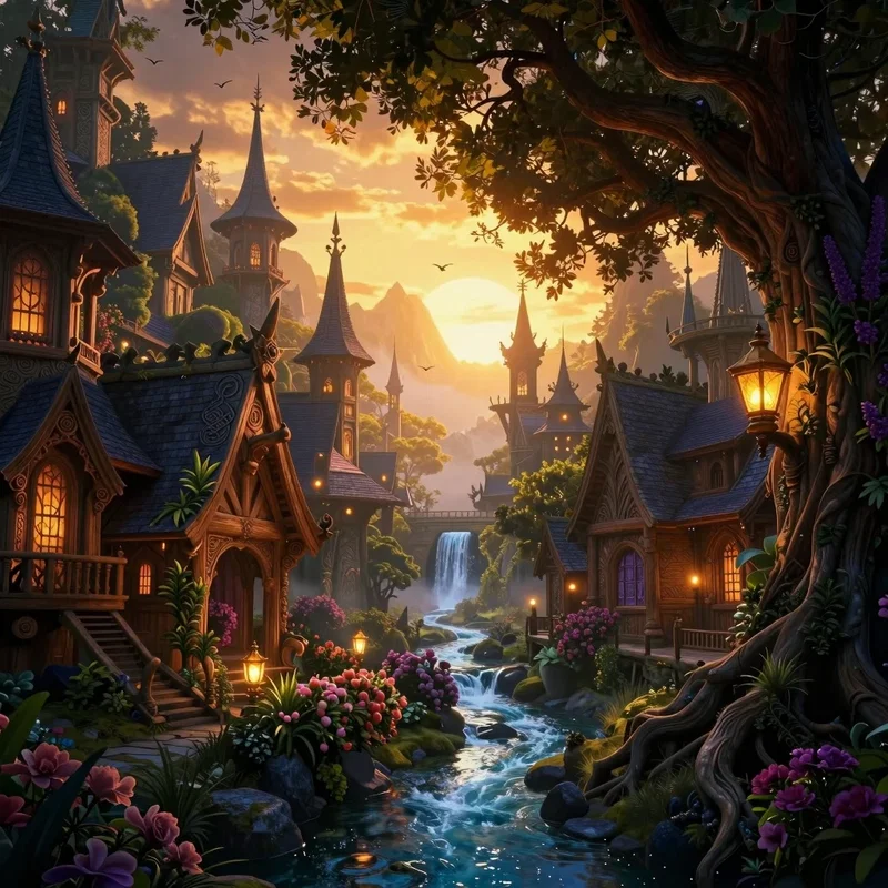 Villes et Maisons Moyenâgeuses