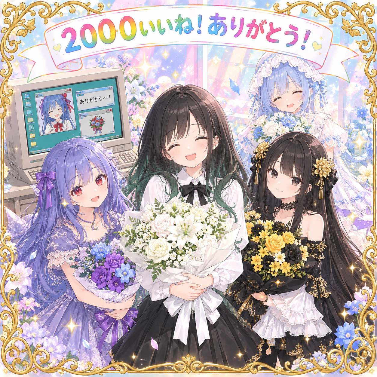 2000いいね!ありがとう!