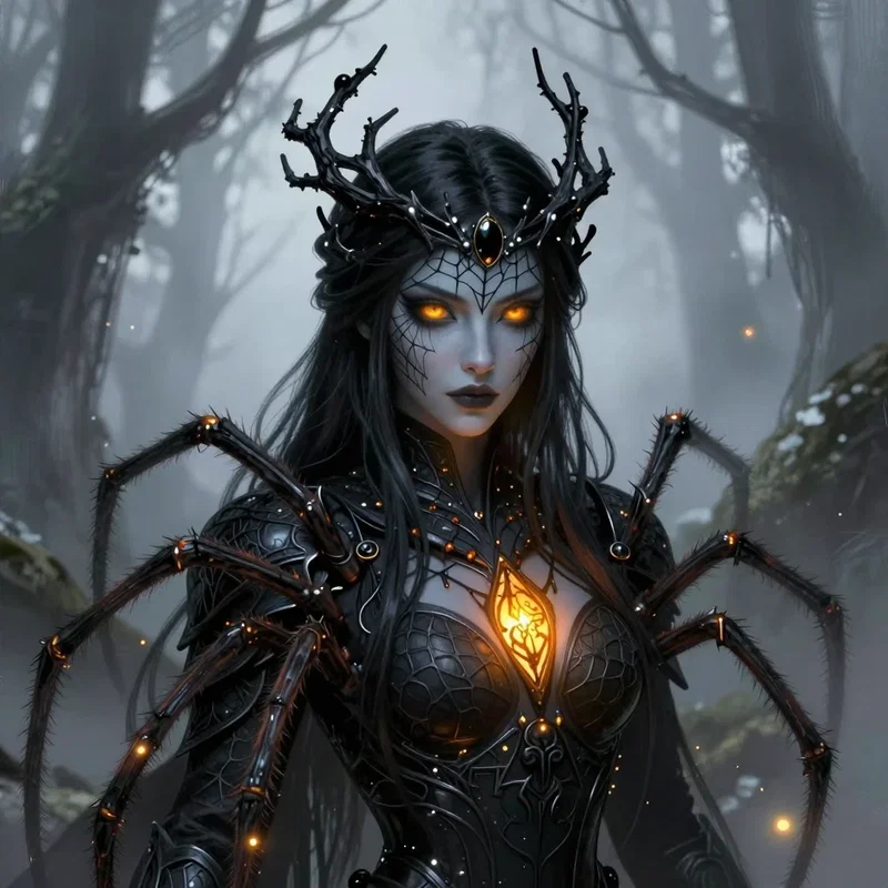 Nerelthis : Magicienne Arachnide
