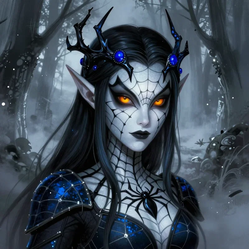 Morighis : Magicienne Arachnide