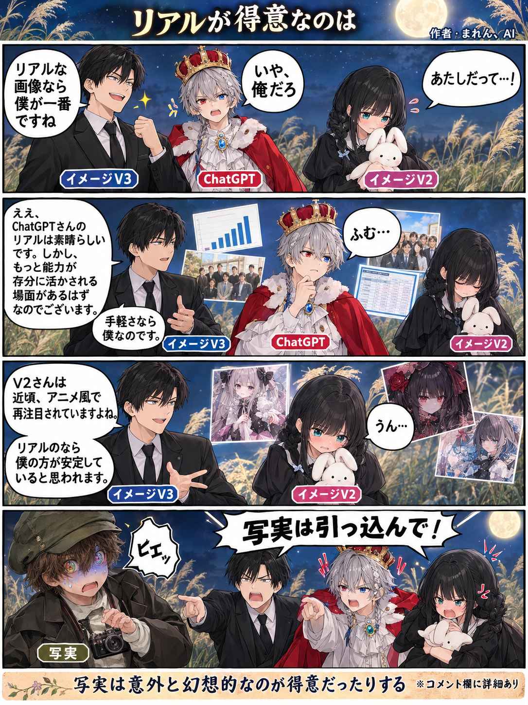 リアルが得意なのは